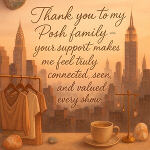 A big warm hug to my Posh Family